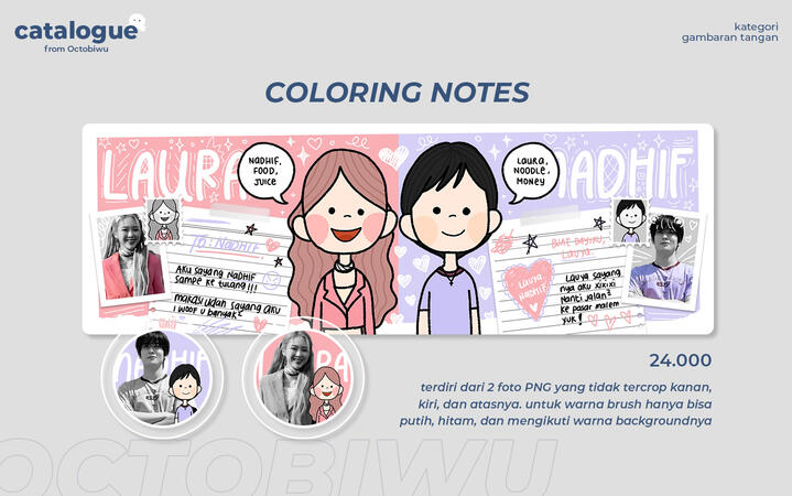 coloring notes couple