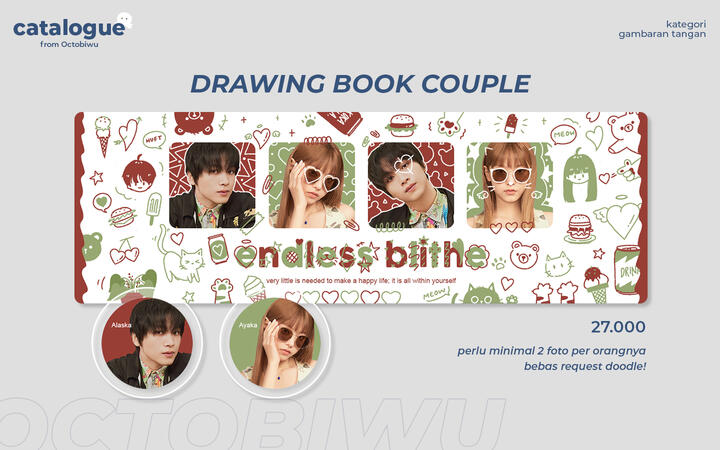 drawing book couple